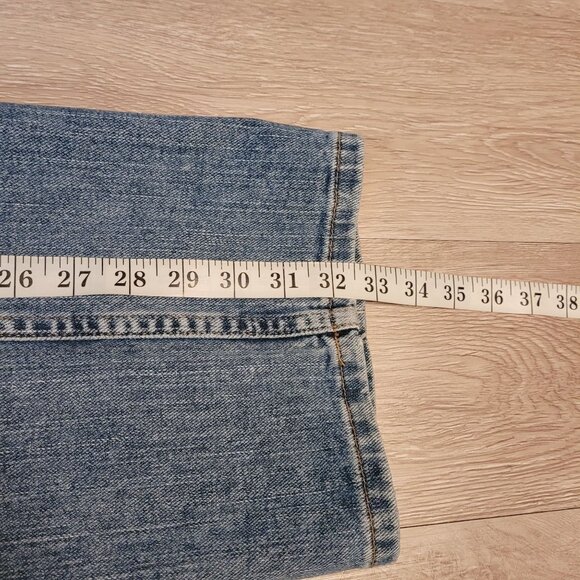 VTG Tommy Hilfiger Jeans 36x32 Freedom Fit Relaxed Straight Medium Light Y2K - Picture 9 of 10